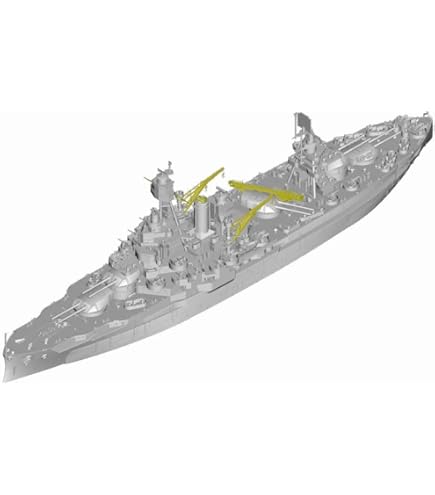 Amazon | トランペッター 1/700 米海軍 ノースカロライナ級 戦艦 BB-56