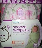 Soothe TIME Snooze Wrap Plus - Pink /0 -3 Months by sootheTIME [並行輸入品]