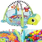 jetevenアクティビティジムPlay Mat with Toys and Balls子ギフト
