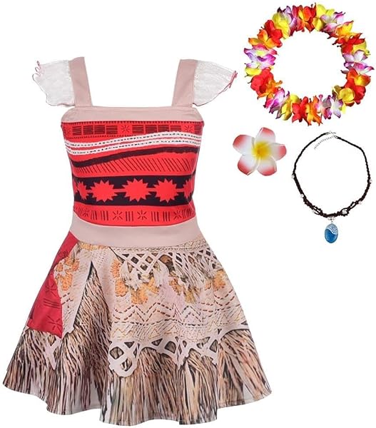 Dressy Daisy Gulls Adventure Costume Princess Dress Up Halloween Costume, multicoloured - 1