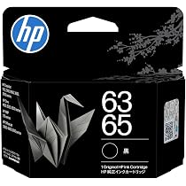 Amazon.co.jp: HP 純正 インクカートリッジ HP 63 / 65 ブラック 日本