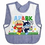 (バンダイ)BANDAI アンパンマン 袖なしエプロン 前身頃防水タイプ ブルー F