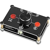 【新登場！！】ミニ 2（1）-IN-1（2）-OUT 3.5mm ステレオ オーディオ スイッチャ パッシブセレクタスプリッタ ボックス (ブラック)