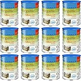 ベラミーズ(Bellamys) オーガニック粉ミルク ステップ2 (6〜12カ月) 特大缶 900g 12個セット [並行輸入品]