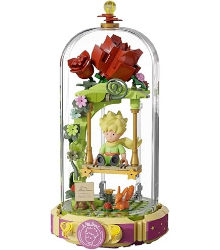 星の王子様　クローズド　フィギュア FIG]星の王子&バラ 星の王子さま 完成品 フィギュア エクスプラス