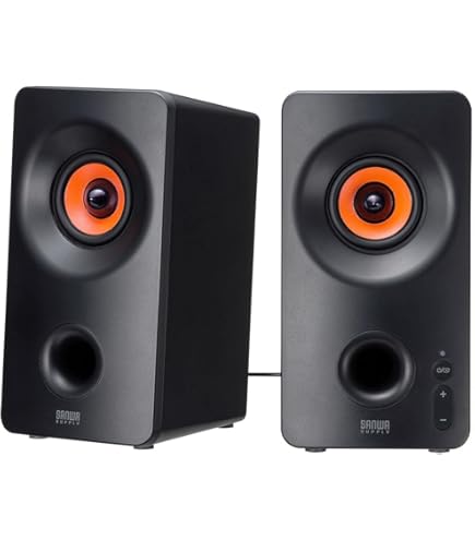 Amazon.co.jp: エレコム スピーカー PC TV ブラック MS-130BK : 家電