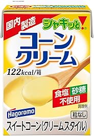 はごろも シャキッと! コーンクリーム (紙パック) 190g (2565) ×6個
