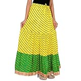 Cotton Designer Party Wear lace work long Skirt For women (size: length- 40 Inches) Waist- non stret