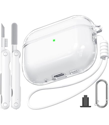 Amazon | ZIRTEX 対応 AirPods Pro3 ケース 【ダストガード付き