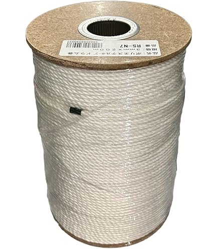 Amazon | ユタカ 標識ロープドラム巻 16mm×100m PRY16 | ロープ | 産業