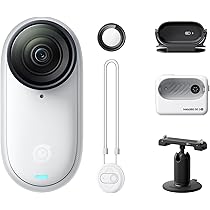 Amazon | INSTA360 GO3S 64GBメモリ付き(ホワイト) | ウェアラブル 
