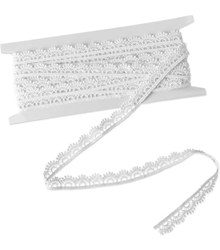 3m 5m Ou 10m De 10mm Noir Ou Blanc élastique Scalop Picot - Foto 10