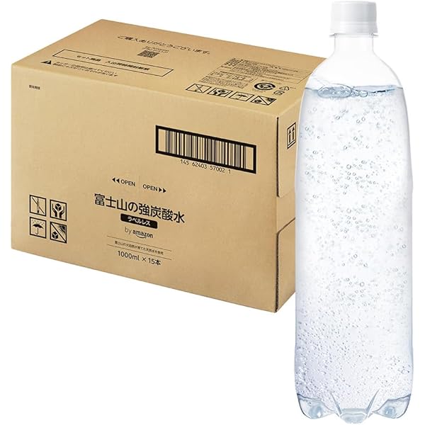 Amazon.co.jp: 炭酸水 ZAO SODA プラス 強炭酸水 500ml×24本 (プレーン