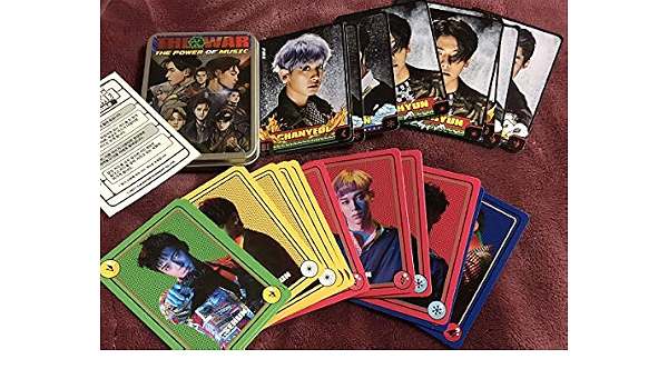 Amazon Exo Power マッチングゲームカード トレカ セフン チャニョル ベッキョン スホ カイ シウミン ディオ チェン おもちゃ おもちゃ