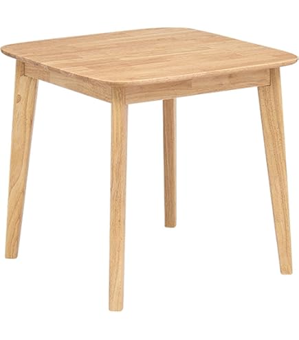 Amazon｜[Skovtree] ダイニングテーブル 高さ75cm 2人用 正方形 食卓  