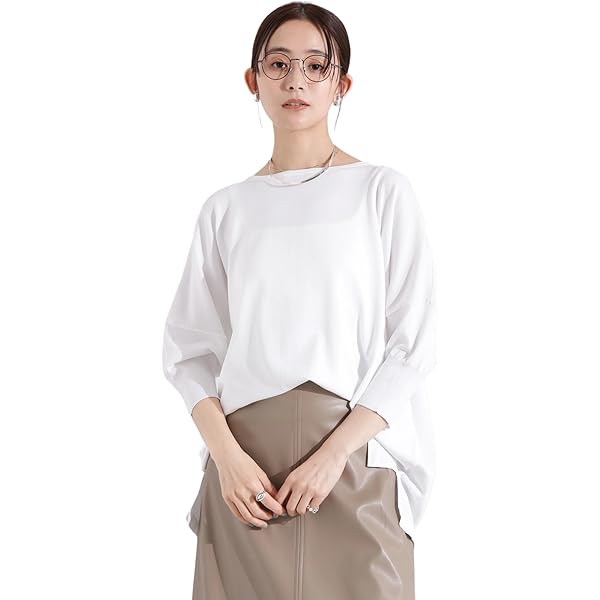 ★TV衣装★　nano・universe　シアーボリュームプルオーバー　S シアー ボリューム プルオーバー