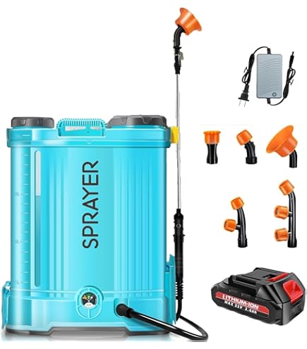 電動噴霧器（マキタ互換対応　18V）充電式、連続自動スプレー背負式20L 電動噴霧器 (マキタ互換 18V対応) 充電式 背負式20L 混ぜ機能付き 連続