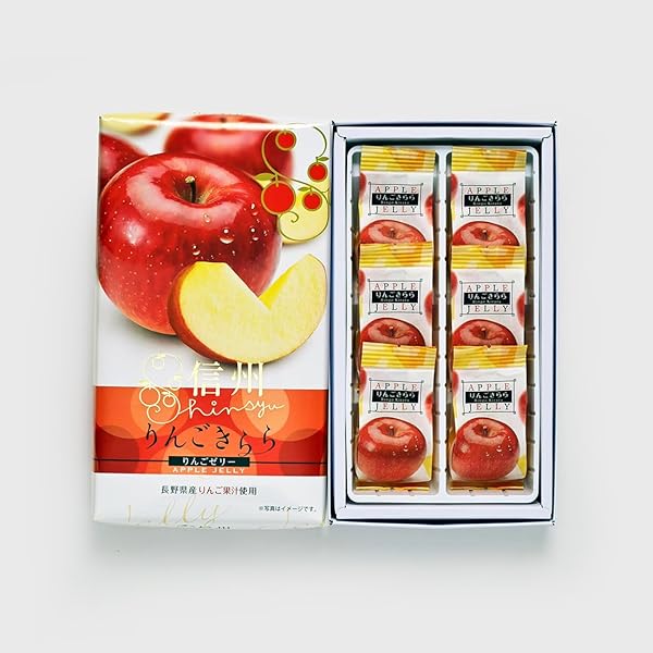 Amazon.co.jp: 信州りんごきらら6個入小 長野県産りんご果汁使用の林檎