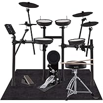 Amazon | Roland TD-07KV 3シンバル拡張ローランド純正防音8点セット 