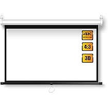 Amazon.co.jp: プロジェクター スクリーン 投影スクリーン60