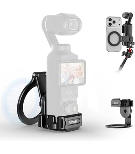 スマホアクセサリー OSMO DJI Amazon | LICHIFIT DJI Osmo Pocket 3用拡張マウント スマホホルダー