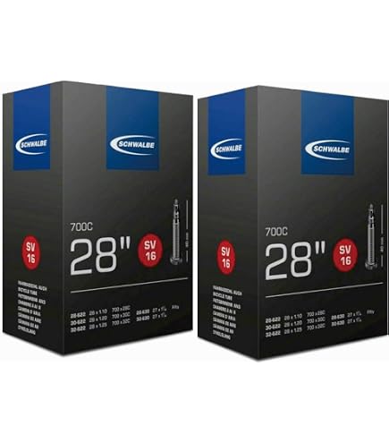Amazon | Schwalbe SV17 インナーチューブ 700 x 28-45c / 28インチ 27