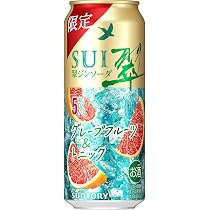 Amazon.co.jp: 翠ジンソーダ 〈グレープフルーツ＆トニック〉 500ml×24