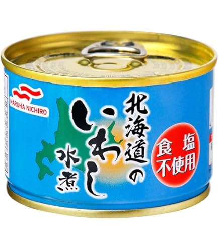 Amazon | 高木商店 寒いわし水煮（食塩不使用） 190g×6個 | 高木商店