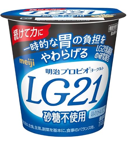 Amazon | 明治プロビオヨーグルトLG21ソフトタイプ低脂肪112g×12個