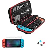 スイッチケース 任天堂 Switch ケース、Vilcome Nintendo Switch専用の保護ケース 外出や旅行用収納バッグ 大容量 全面保護型 防汚 耐衝撃 EVA素材収納 ハードケース ニンテンドー スイッチ対応 【収納ケース】