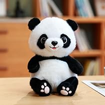 ☘️リアルパンダのぬいぐるみ　ふわふわ　かわいい 61Eh8uJ68lL._AC_UL210_SR210,