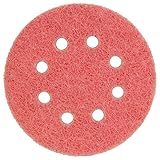 SK11 ランダムサンダー用ナイロンタワシ 125mm ピンク #1000