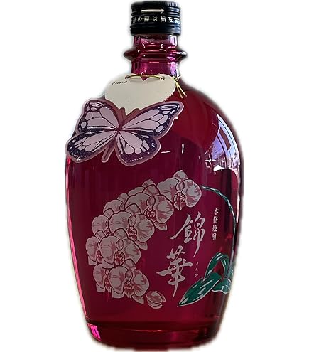 Amazon.co.jp: 焼酎 麦焼酎 錦華 きんか Phalaenopsis Pink 25度 720ml