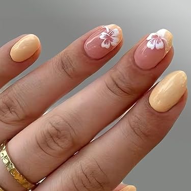 ネイルチップ・付け爪 jam_8_sub Amazon | ネイルチップ 24枚入り 長さ偽の爪 ホワイト 金 ラメ感