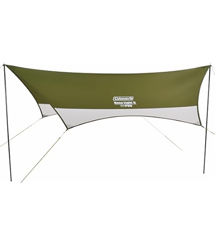 Amazon.co.jp: Coleman Tarp XP Hexa Tarp/MDX Cross Pole, Easy Setup