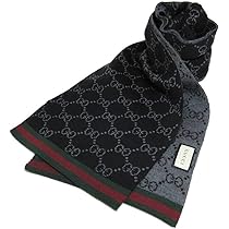 Amazon | グッチ GUCCI アパレル 325806 ウール マフラー GG柄