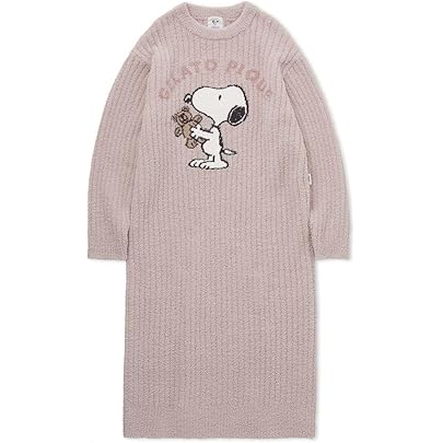 Amazon | 【PEANUTS】SNOOPY×BEAR JQDプルオーバー PWNT251030PNKF