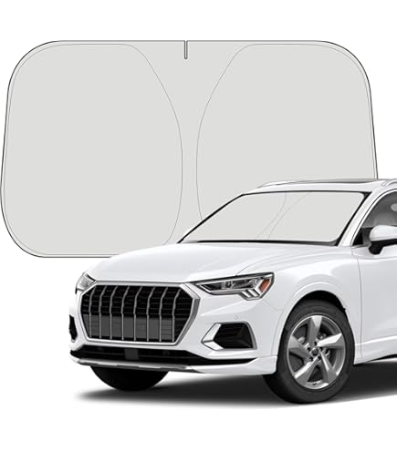 フロントガラスシェード　アウディ　純正 楽天市場】USアウディ純正 専用設計 AUDI ロゴ入 サンシェード