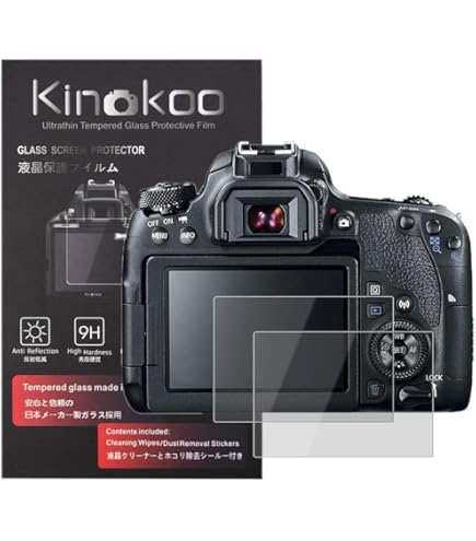 キャノン　EOS Kiss X9i 一眼レフカメラ　フィルム Amazon | Kenko 液晶保護フィルム 液晶プロテクター Canon EOS