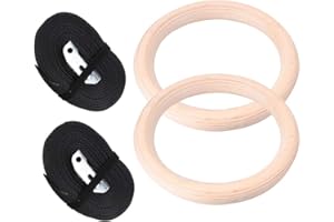 体操フィットネスジムリング、バリのない体操リング便利な実用的な150kg耐荷重屋外用屋内用