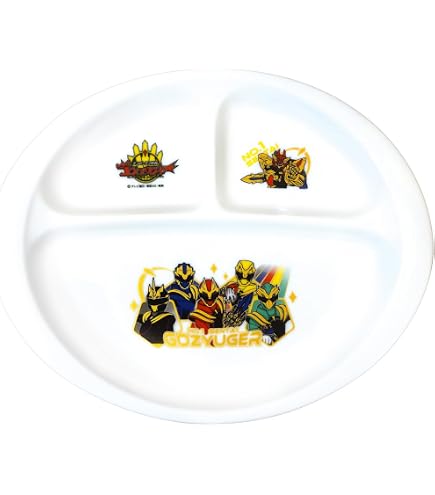 Amazon｜仮面ライダー ガヴ 皿 ランチ プレート 約23×19cm 子供用食器