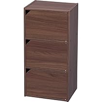 NMU ITA　収納家具　ブラウン　3段 NMU ITA 収納家具 ブラウン 3段