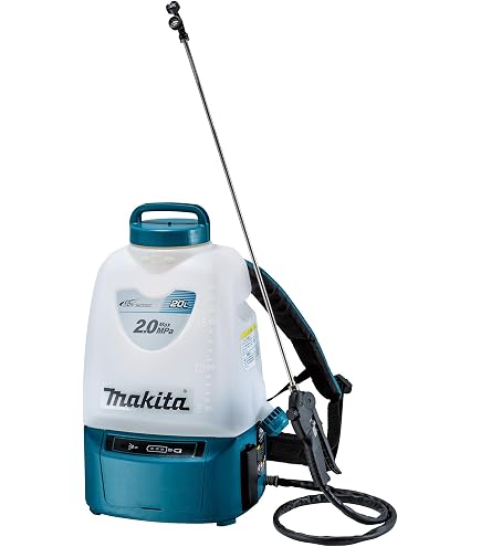 Amazon.co.jp: マキタ 充電式噴霧器18V 15Lタンク背負い式 最高圧1MPa