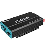 Amazon | Renogy 24V 2KW 純正正弦波インバーター 2000W 、24V DCから