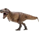 BACALYSO | PNSO Dinosaur Museum 1/35 Size T-Rex Figure, Cameron, 13.8 inches (35 cm), Skull Included, Opening and Closing Mou
