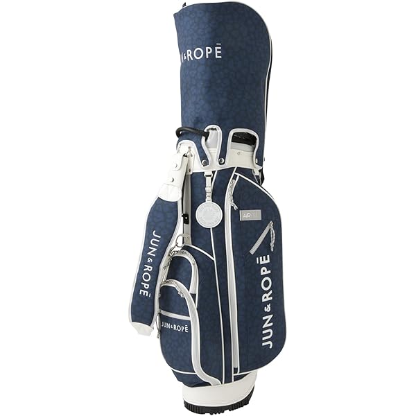 Amazon.co.jp: [ジュン＆ロぺ] 合皮コンビ使いカレッジロゴキャディ