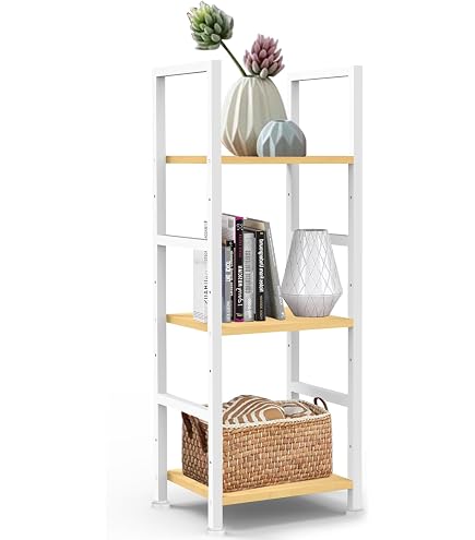 Amazon｜オープンシェルフラック 幅60奥行き30高さ136cm 4段ラック