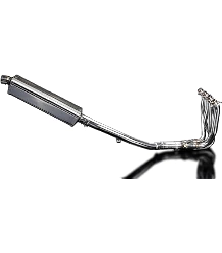 Amazon | DELKEVIC スリップオンステンレストライオーバルマフラー