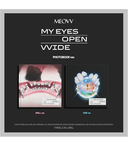Amazon.co.jp: MEOVV MY EYES OPEN VVIDE 1st EP Album with Tracking