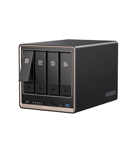 Amazon.co.jp: UGREEN NAS DXP6800 Pro 6ベイデスクトップNAS、Intel
